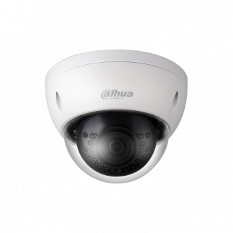DH-IPC-HDBW1230EP-0280B-S5 Dahua Антивандальная купольная IP видеокамера, объектив 2.8мм, 2Mп, Ик, Poe