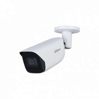 DH-IPC-HFW3241EP-S-0280B-S2 Dahua Уличная цилиндрическая IP-видеокамера , объектив 2.8мм, 2Мп, Ик, Poe, MicroSD, встроенный микрофон