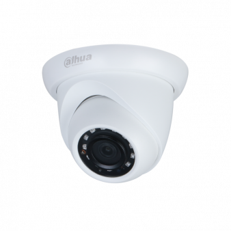DH-IPC-HDW1431SP-0280B-S4 Dahua Уличная купольная IP видеокамера, объектив 2.8мм, 4Mп, Ик, Poe