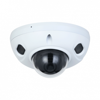 DH-IPC-HDBW3441FP-AS-0360B-S2 Dahua Антивандальная купольная IP видеокамера, объектив 3.6мм, 4Mп, Ик, Poe, встроенный микрофон, MicroSD, тревожные вх/вых