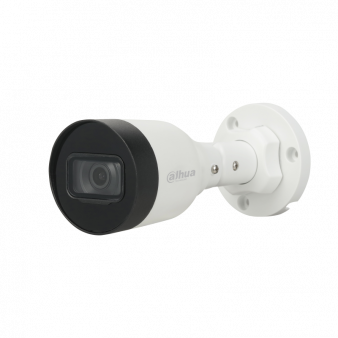 DH-IPC-HFW1239S1P-LED-0360B-S5 Dahua Уличная цилиндрическая IP-видеокамера, объектив 3.6мм, ИК, 2Мп, Poe, Full-color