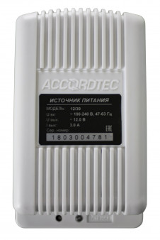 AT-12/30  (белый корпус) ACCORDTEC Источник стабилизированного питания