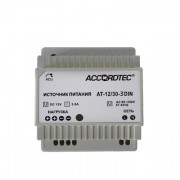 AT-12/30-3 DIN ACCORDTEC Источник стабилизированного питания