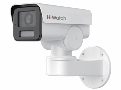 PT-Y2400I-DE HiWatch Скоростная поворотная IP видеокамера, объектив 2.8 мм, 4Мп, PoE, microSD, встроенный микрофон