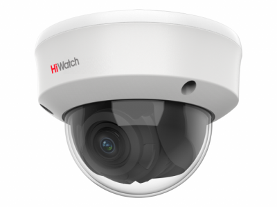 DS-T207(С) (2.7-13.5 mm) HiWatch Купольная уличная HD-TVI видеокамера, 2Mp, Ик