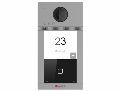 VDP-D4211W(B) HiWatch Вызывная Wi-Fi панель IP-видеодомофона, на 1 абонента