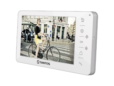 Монитор видеодомофона Tantos Amelie SD (UR) белый 7"