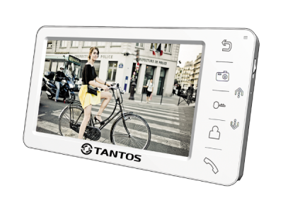 Монитор видеодомофона Tantos Amelie SD (VZ-2) белый 7"