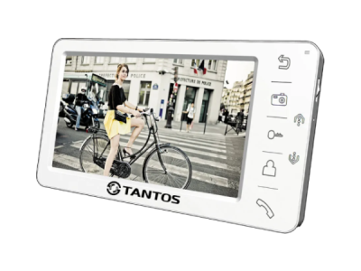 Монитор видеодомофона Tantos Amelie (UR) белый 7"