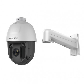DS-2AE5225TI-A(E) HikVision Уличная поворотная мультиформатная MHD (AHD/ TVI/ CVI/ CVBS) камера, объектив 4.8-120мм, 2Мп, тревожные вход-выход 2/1
