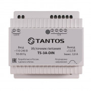 TS-3A-DIN Tantos Источник стабилизированного питания 12В, 3А на DIN-рейку