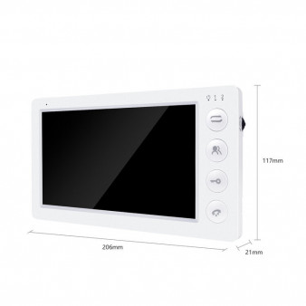 705E5W  VIZIT Цветной монитор 7"