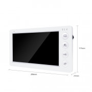705E5W  VIZIT Цветной монитор 7"