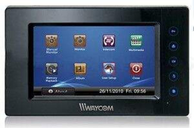 WCH-27SD/TSM Black Onyx. Сенсорный в/домофон 7" цветной, без трубки (HAND FREE), до 4 мониторов