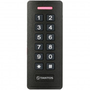 TS-KBD-EMF Plastic Tantos Кодонаборная панель со встроенным считывателем и контроллером карт EM-marin или Mifare