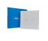 Smart Wi-Fi touch wall switch Умный сенсорный WiFi выключатель настенный (двухнопочный, белый)