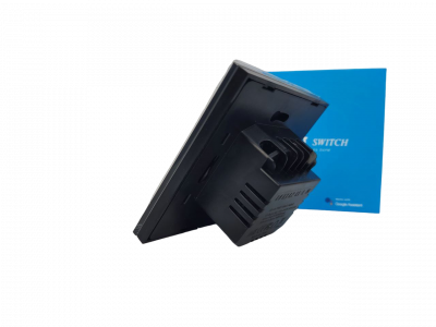 Smart Wi-Fi touch wall switch Умный сенсорный WiFi выключатель настенный (серый)