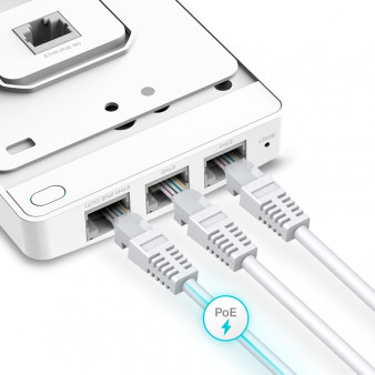EAP615-Wall TP-Link Встраиваемая в стену точка доступа Wi‑Fi AX1800