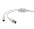 AC-HD502AX (2,8) с микрофоном (AoC) Amatek Купольная мультиформатная MHD (AHD/ TVI/ CVI/ CVBS) видеокамера, объектив 2.8мм, 5Мп, Ик