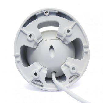 AC-HDV502AX (2,8) с микрофоном (AoC) Amatek Антивандальная купольная мультиформатная MHD (AHD/ TVI/ CVI/ CVBS) видеокамера, объектив 2.8, 5Мп, Ик