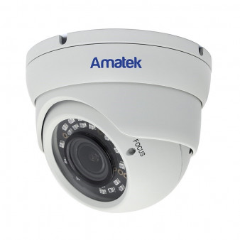 AC-HDV502VA (2,8-12) Amatek Антивандальная купольная мультиформатная MHD (AHD/ TVI/ CVI/ CVBS) видеокамера AoC