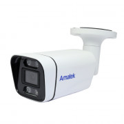 AC-HS502AX (2,8) с микрофоном (AoC) Amatek Уличная цилиндрическая мультиформатная MHD (AHD/ TVI/ CVI/ CVBS) видеокамера, объектив 2.8мм, 2Мп, Ик