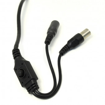 AC-HDV502S (2,8) Amatek Антивандальная купольная мультиформатная MHD (AHD/ TVI/ CVI/ CVBS) видеокамера, объектив 2.8, 5Мп, Ик