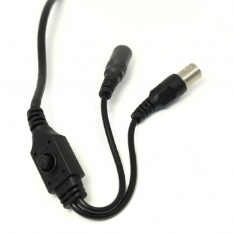 AC-HS502S (2.8) Amatek Уличная цилиндрическая мультиформатная MHD (AHD/CVBS/TVI/CVI) видеокамера, объектив 2.8мм, 5Мп, ИК