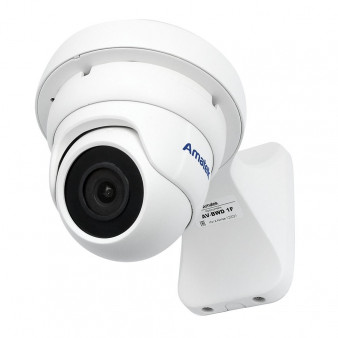 AC-IDV403S (2.8) Amatek Купольная антивандальная IP видеокамера, обьектив 2.8мм, 4Мп, Ик, POE, microSD, встроенный микрофон