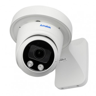 AC-IDV403ZA (2.7-13.5) с микрофоном Amatek Купольная антивандальная IP видеокамера, объектив 2.7-13.5мм, 4Мп, Ик, POE, аудиовход, выход для питания микрофона