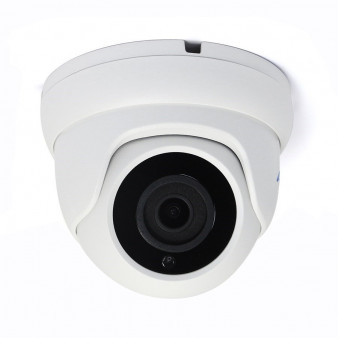 AC-IDV503A (2,8) Amatek Купольная антивандальная IP видеокамера, объектив 2.8мм, 5Мп, Ик, POE, microSD