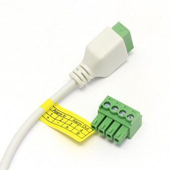 AC-IS806ZA (мото, 2,7-13,5) Amatek Уличная цилиндрическая IP камера, объектив 3,3-12 mm, ИК, POE, 8mp, 1 аудиовход, выход для питания микрофона 12В / 0,1А