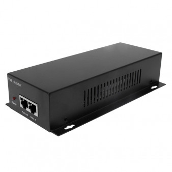 AN-PI90GM Amatek Инжектор PoE+/HiPoE 90Вт, 1000 Мбит/с