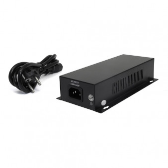 AN-PI90GM Amatek Инжектор PoE+/HiPoE 90Вт, 1000 Мбит/с