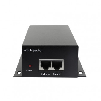 AN-PI90GM Amatek Инжектор PoE+/HiPoE 90Вт, 1000 Мбит/с
