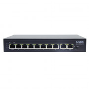 AN-S10P8G-120 Amatek Коммутатор на 10 портов c HiPoE