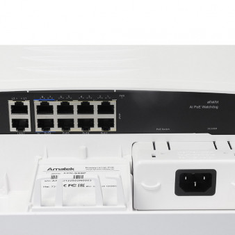 APN-SX8P Amatek Уличный 10-портовый уличный коммутатор HiPoE/PoE+ до 115Вт