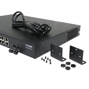 AN-S26P24-250 c HiPoE Amatek Коммутатор 26-портовый с HiPoE/PoE+ до 250Вт