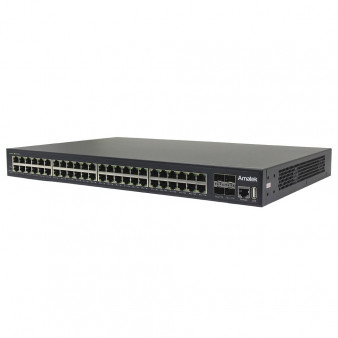 AN-SGM52P48 Amatek 52-портовый 10 гигабитный управляемый L3 коммутатор с PoE до 800Вт