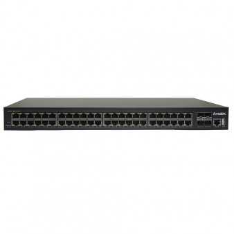 AN-SGM52P48 Amatek 52-портовый 10 гигабитный управляемый L3 коммутатор с PoE до 800Вт