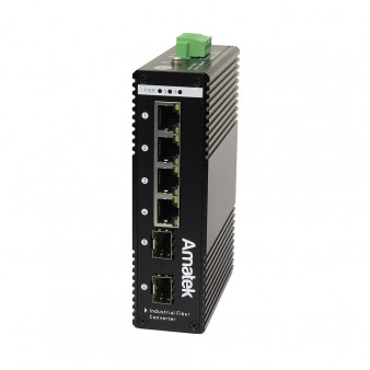 AN-SXG6P4A Amatek Коммутатор промышленный 6-портовый гигабитный с PoE до 120Вт