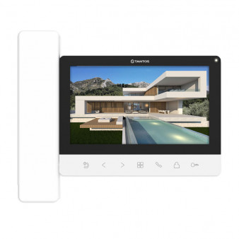 LOKI HD SE (White) VZ Tantos Видеодомофон с сенсорными кнопками 7 дюймов, с трубкой