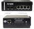 AN-SXGM6P4A Amatek Коммутатор промышленный 6-портовый управляемый гигабитный с PoE+ до 120Вт