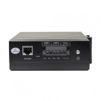 AN-SXGM6P4A Amatek Коммутатор промышленный 6-портовый управляемый гигабитный с PoE+ до 120Вт