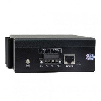 AN-SXGM10P8A Amatek Коммутатор промышленный 10-портовый управляемый гигабитный L2 с PoE до 240Вт