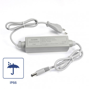 AP-DW12/15 IP66 Amatek Блок питания 12В/1,5А, стабилизированный
