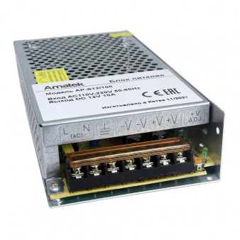 AP-S12/100 Amatek Блок питания 12В / 10А стабилизированный