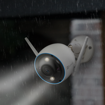 CS-H3 5Мп (4мм) EZVIZ Уличная WiFi цилиндрическая IP видеокамера, объектив 4мм, 5Мп, Ик, MicroSD, Встроенная сирена