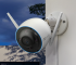 CS-H3 5Мп (4мм) EZVIZ Уличная WiFi цилиндрическая IP видеокамера, объектив 4мм, 5Мп, Ик, MicroSD, Встроенная сирена