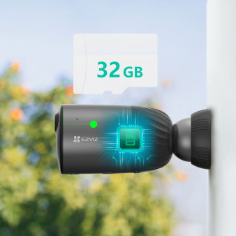 CS-BC1C EZVIZ Уличная  цилиндрическая IP видеокамера, объектив 2.8мм, 2Мп, Ик, MicroSD